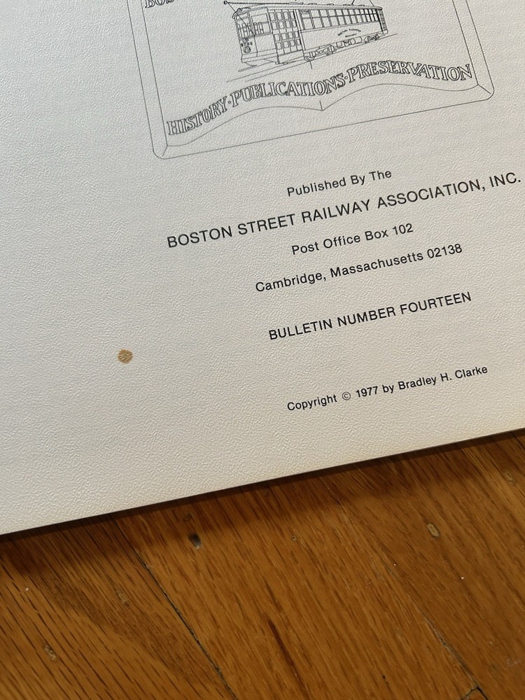1977 BOSTON TRANSIT ALBUM