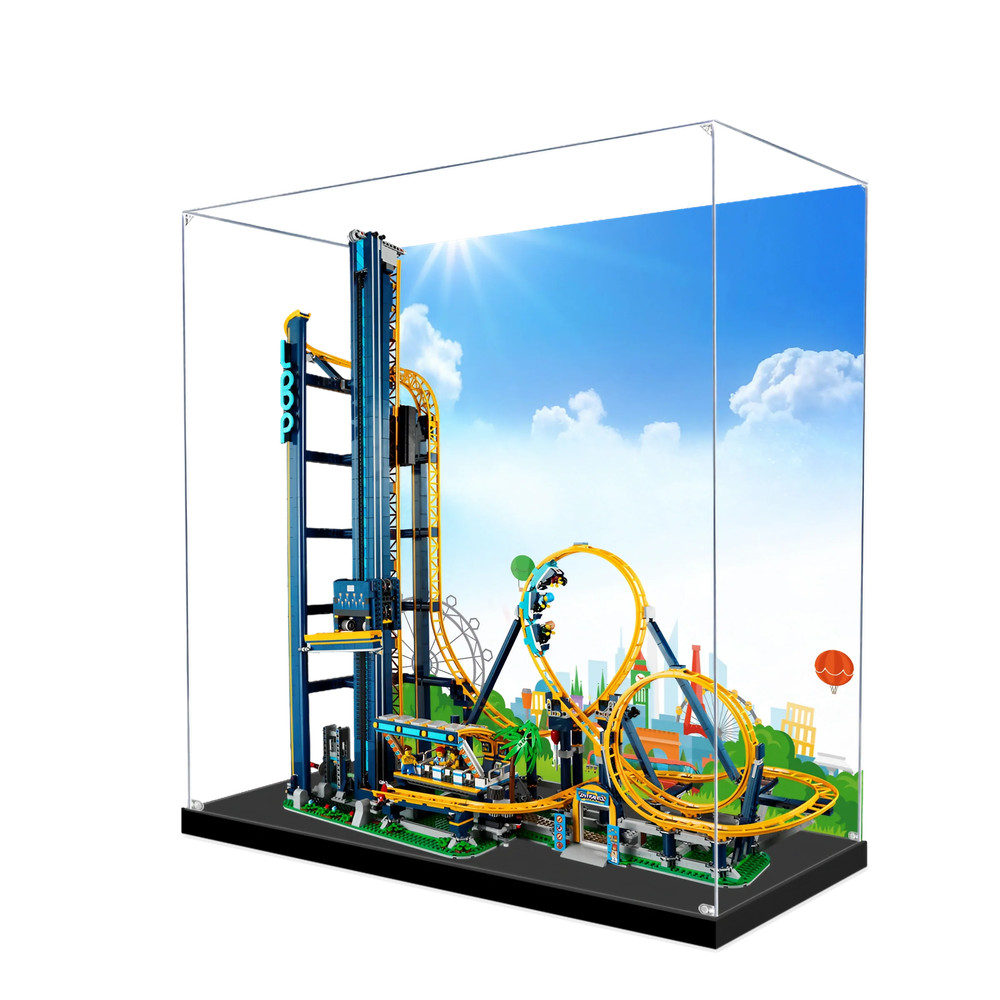 Acrylic Display Case for LEGO® Loop Coaster 10303