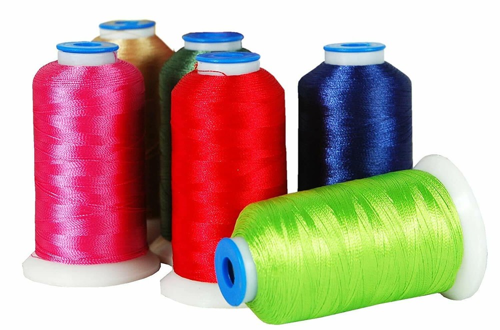 Threadart 14 Cone Blue Color Builder Polyester Thread Set - 1000m Cones