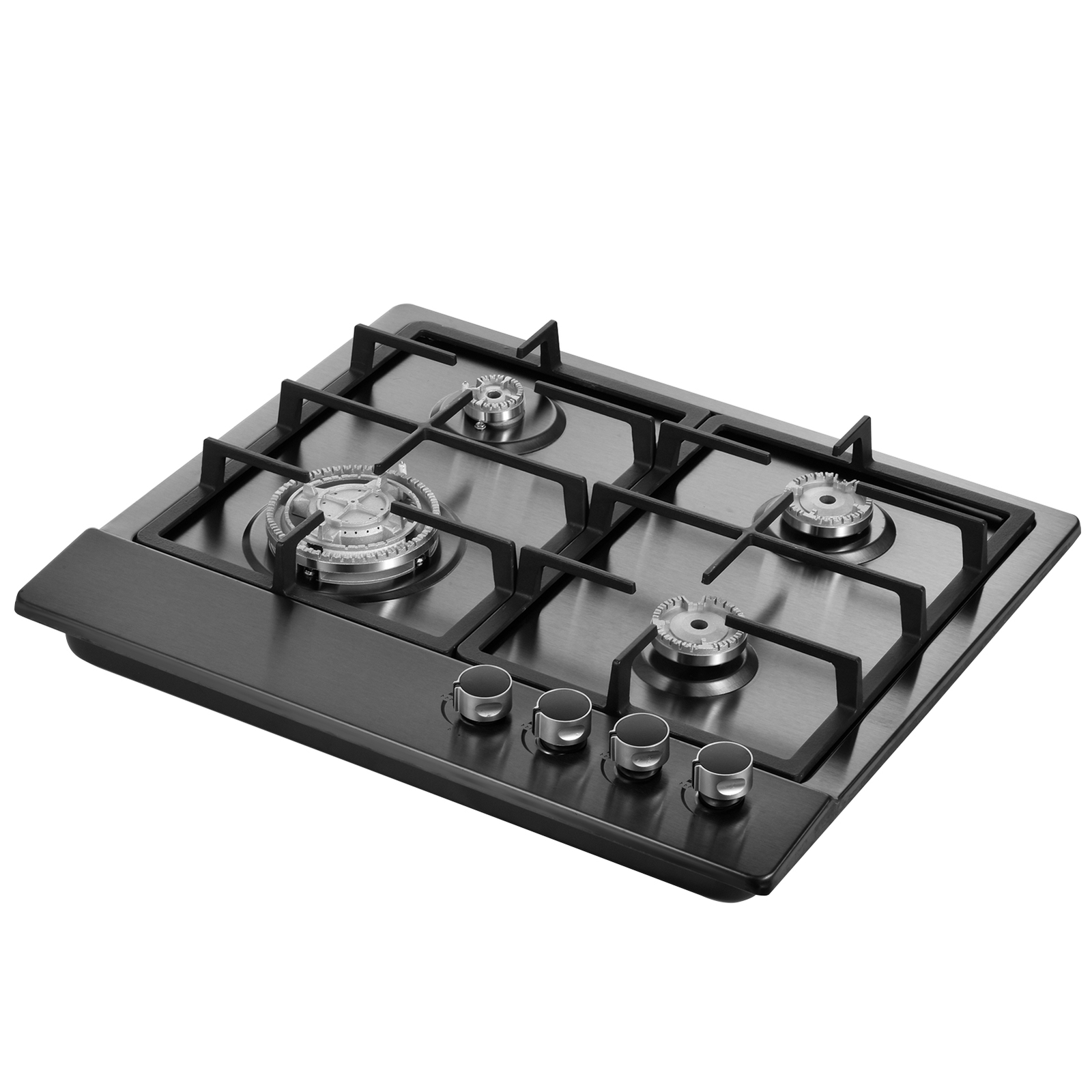 Gas Stove 4 Burner Propane Stove Portable Auto Ignition Gas Cooktop LPG BBQ Camp