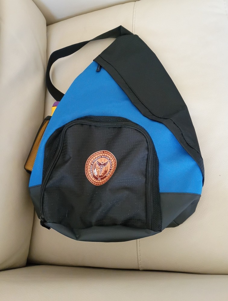Native American Backpack with Water Bottle