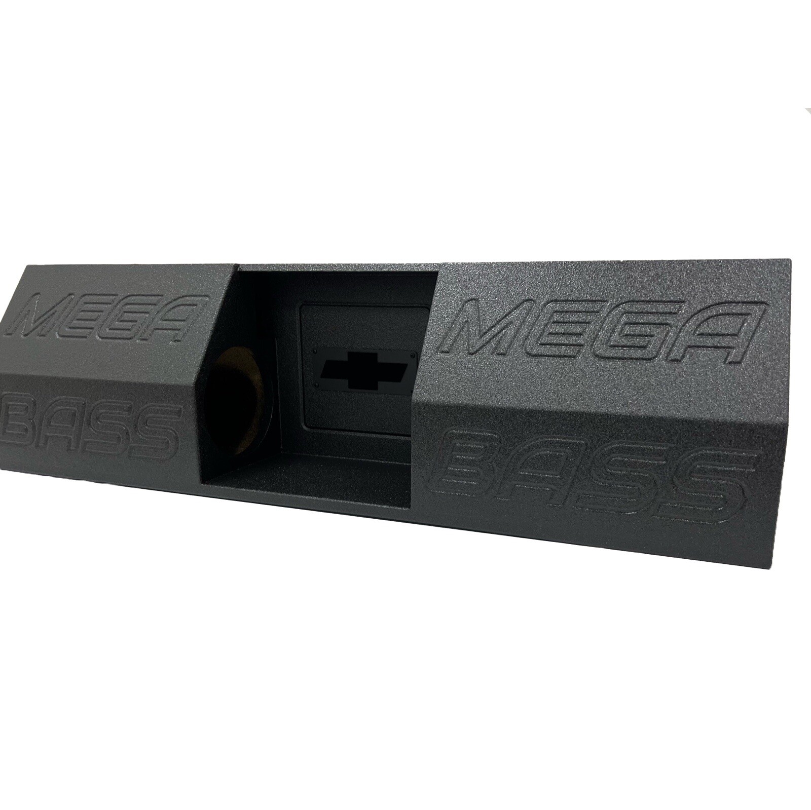 Universal Single Regular Cab Subwoofer Box 2x8” Ford Gm Bolero Style Mega Bass