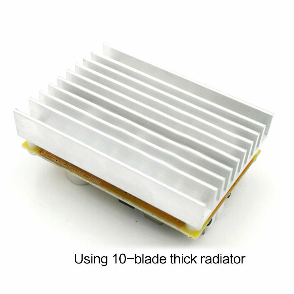 350W DC 5-36V BLDC Three-Phase Brushless Hall Motor Driver Controller Sensorless