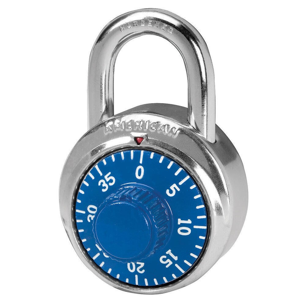 American Combination Lock Padlock 400HC Master Lock Made Locker Work School