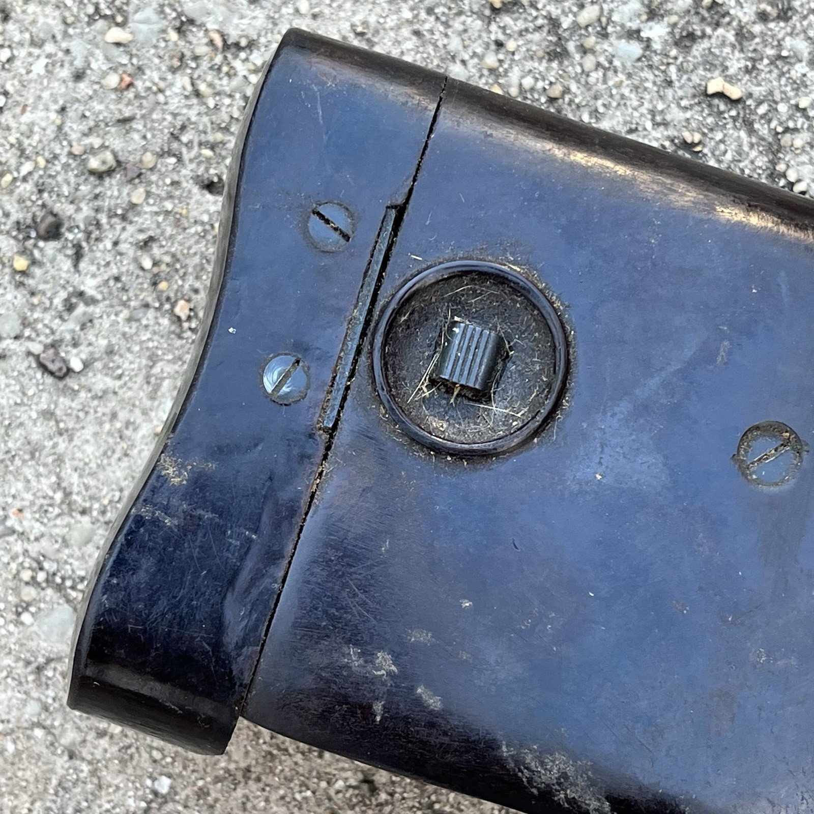 Vintage Surplus Soviet RUSSIAN APS 9x18 PM STECHKIN PISTOL Holster STOCK