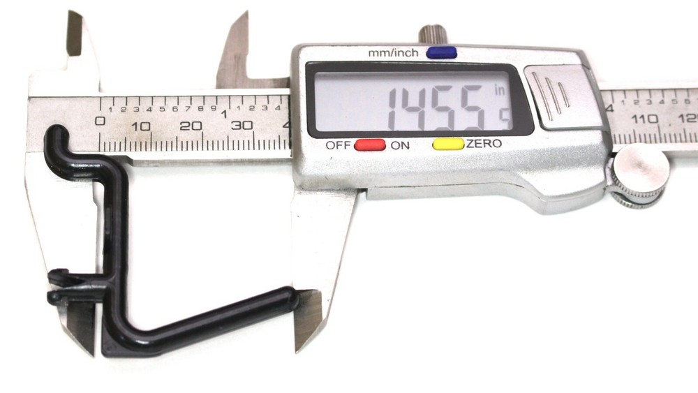 Plastic Black L Style Pegboard Hook Kit / Tool, Storage, Craft Hooks-Pick a Pack