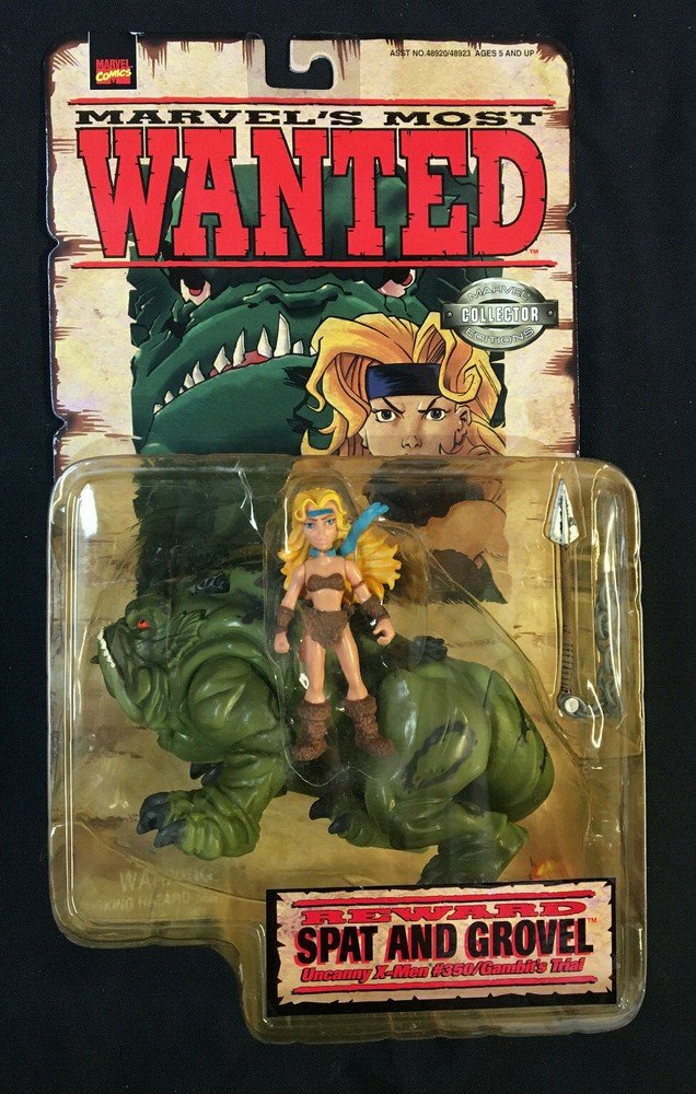MARVEL'S MOST WANTED SPAT AND GROVEL FIGURE MIB
