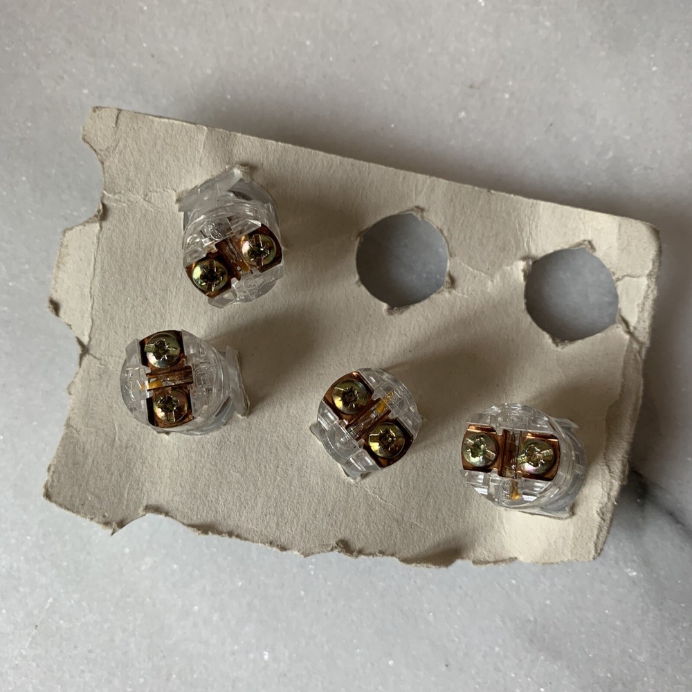 4 Lighted Round Push Button Door Bell