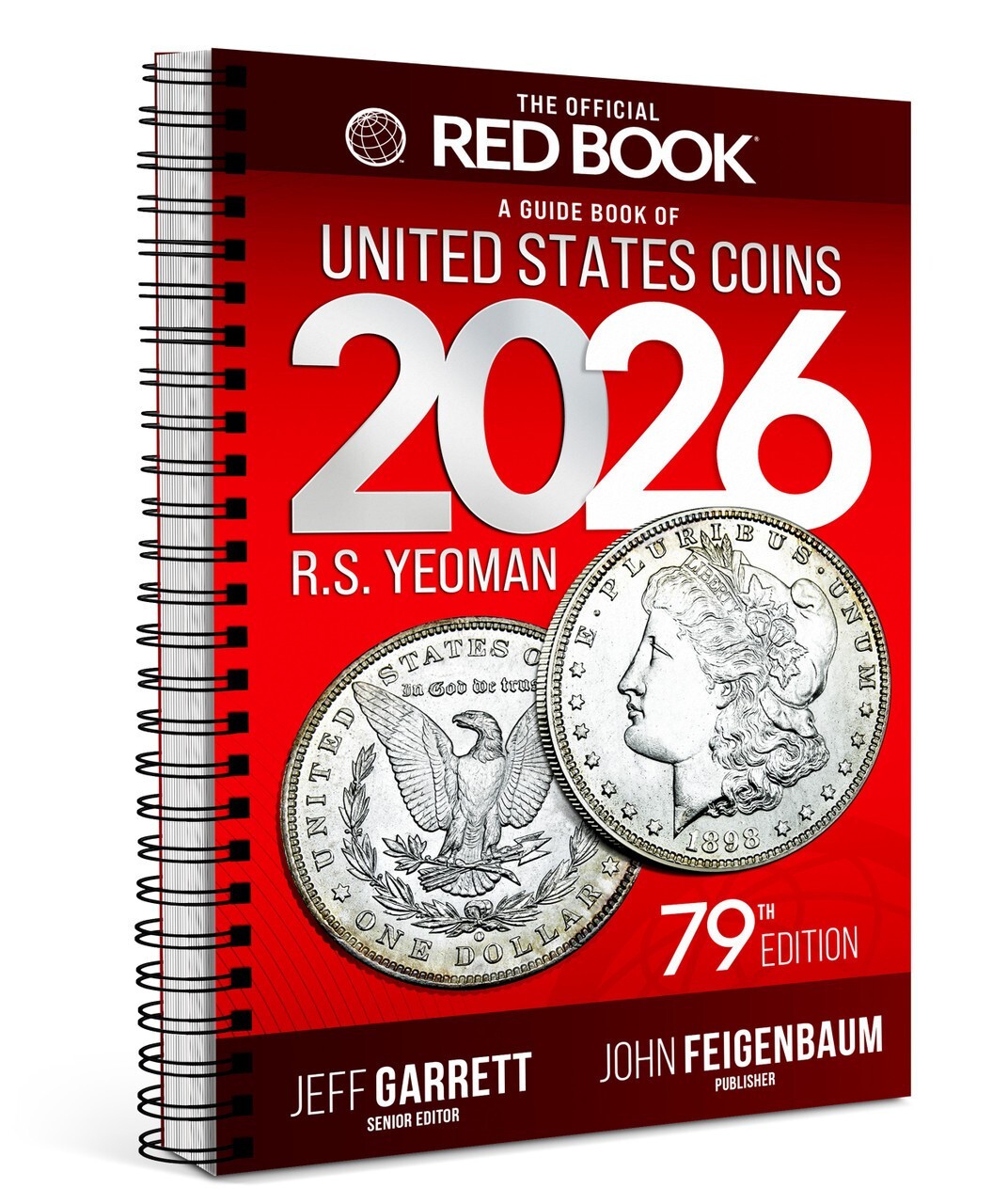 Whitman 2026 Red Book Handbook of US Coins Spiral Bound