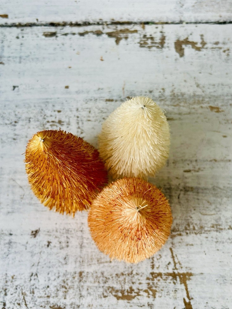 Multicolored Bottle Brush Fall Tree Set