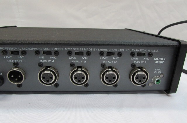 SHURE M267 Series Mixer