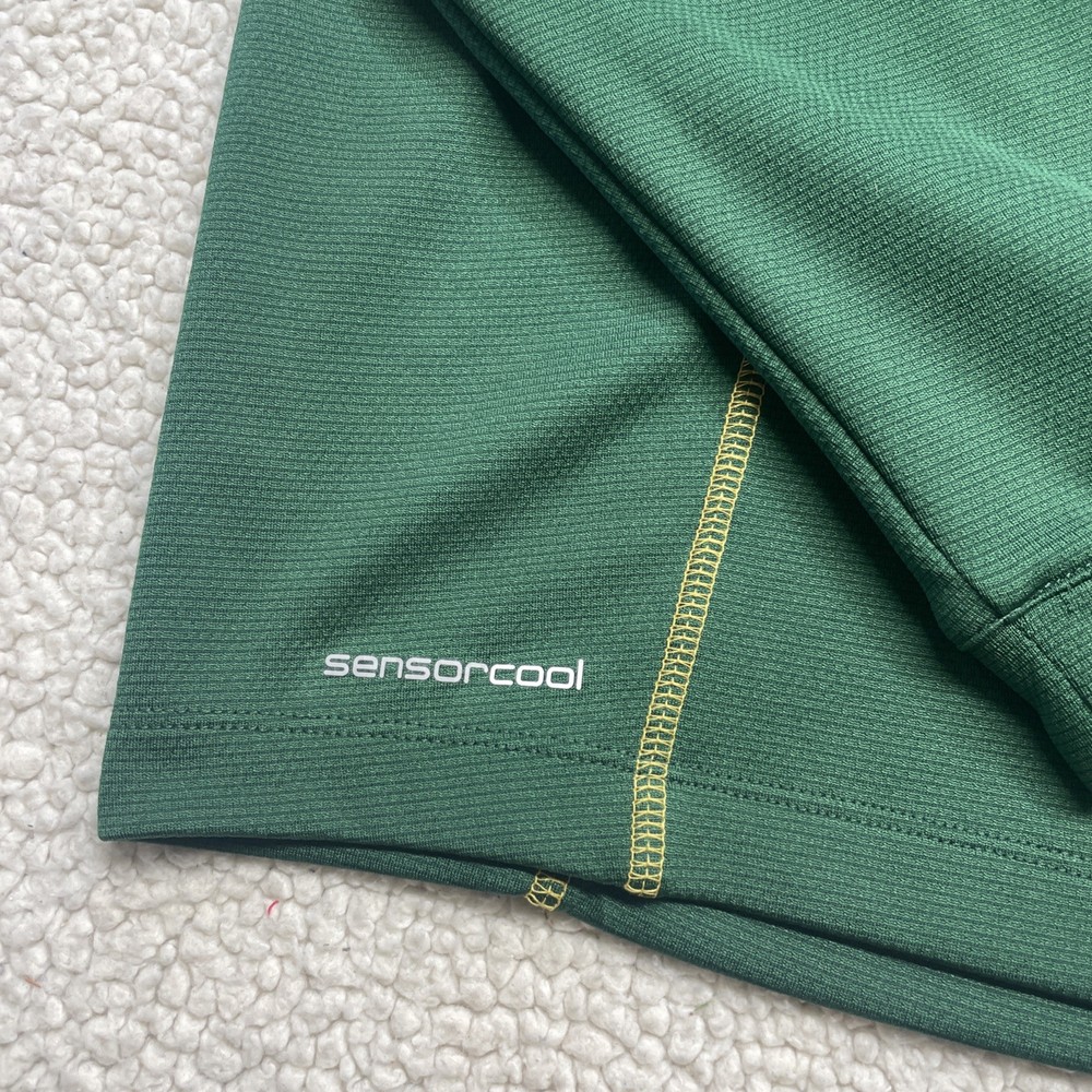 PING Pullover Mens L Green SensorCool Quarter Zip Golf Performance Long Sleeve