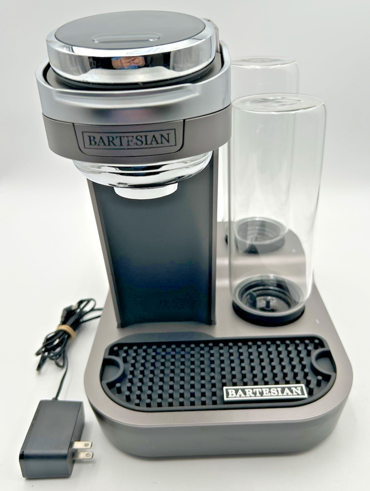Bartesian Cocktail Machine Duet Premium 2-Bottle Home Bar 55310G