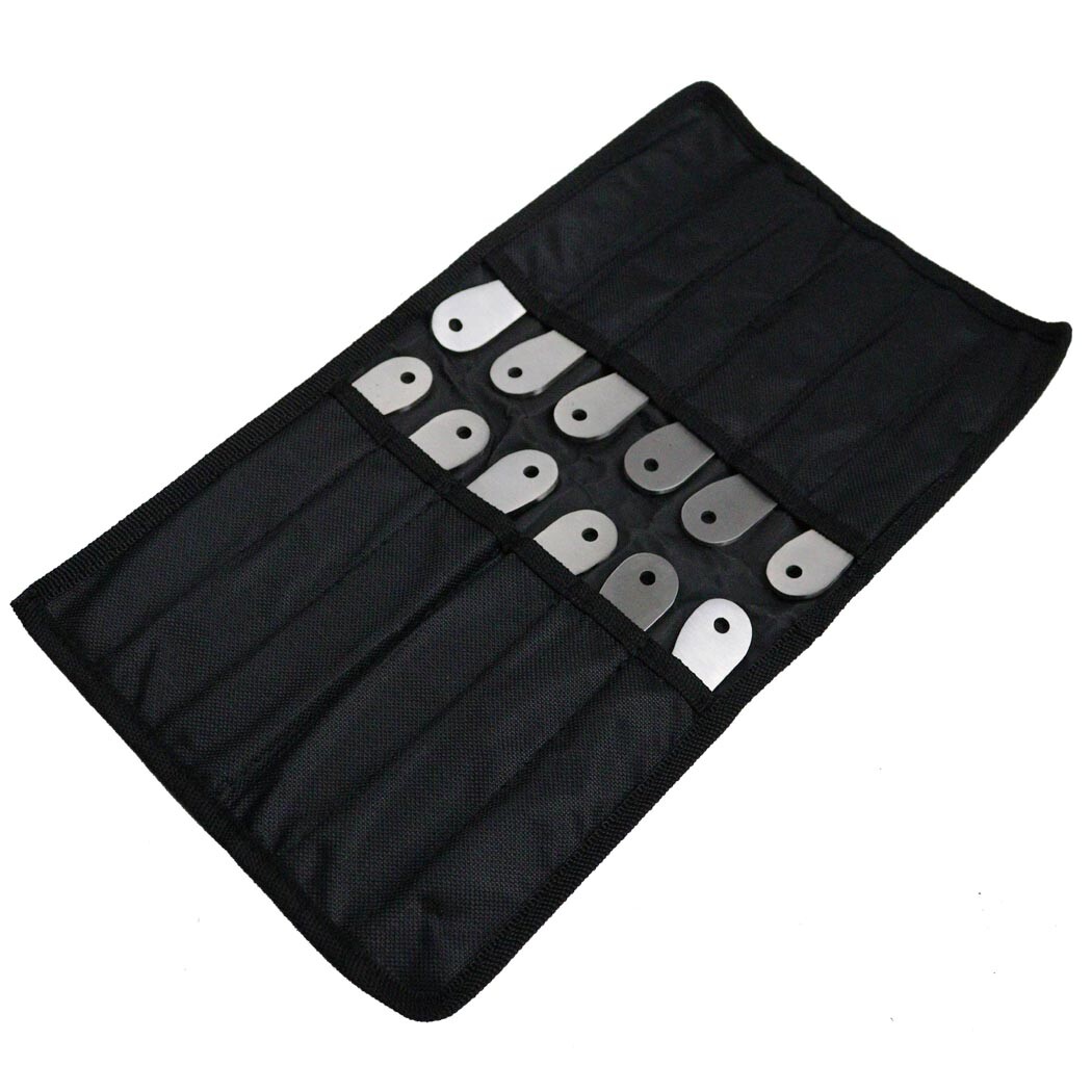 Defender 12 Pc Throwing Knife Set Tactical 3CR13 Steel 6 Inch With Carrying Case