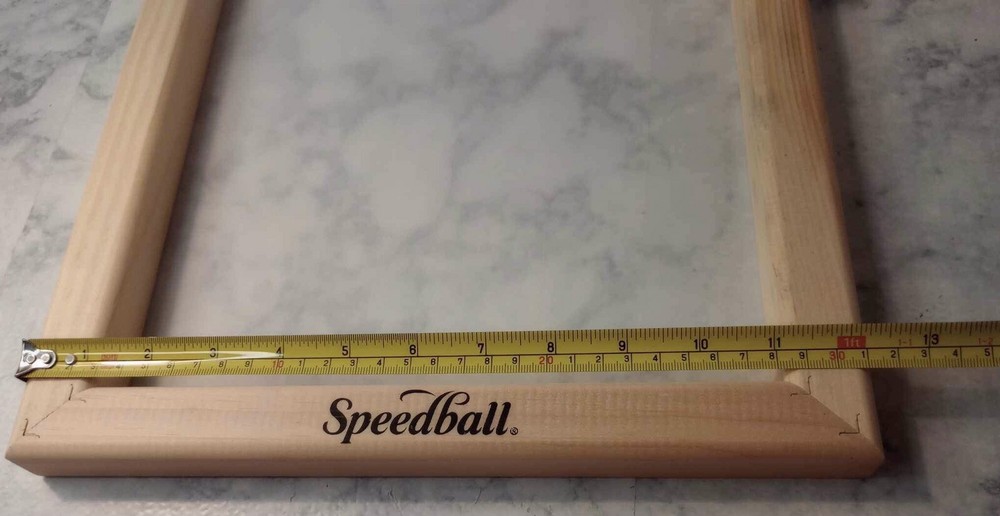 Speedball Screen Frame Base W Kickstand 2 Screens 12x16” Squeegee & Instructions