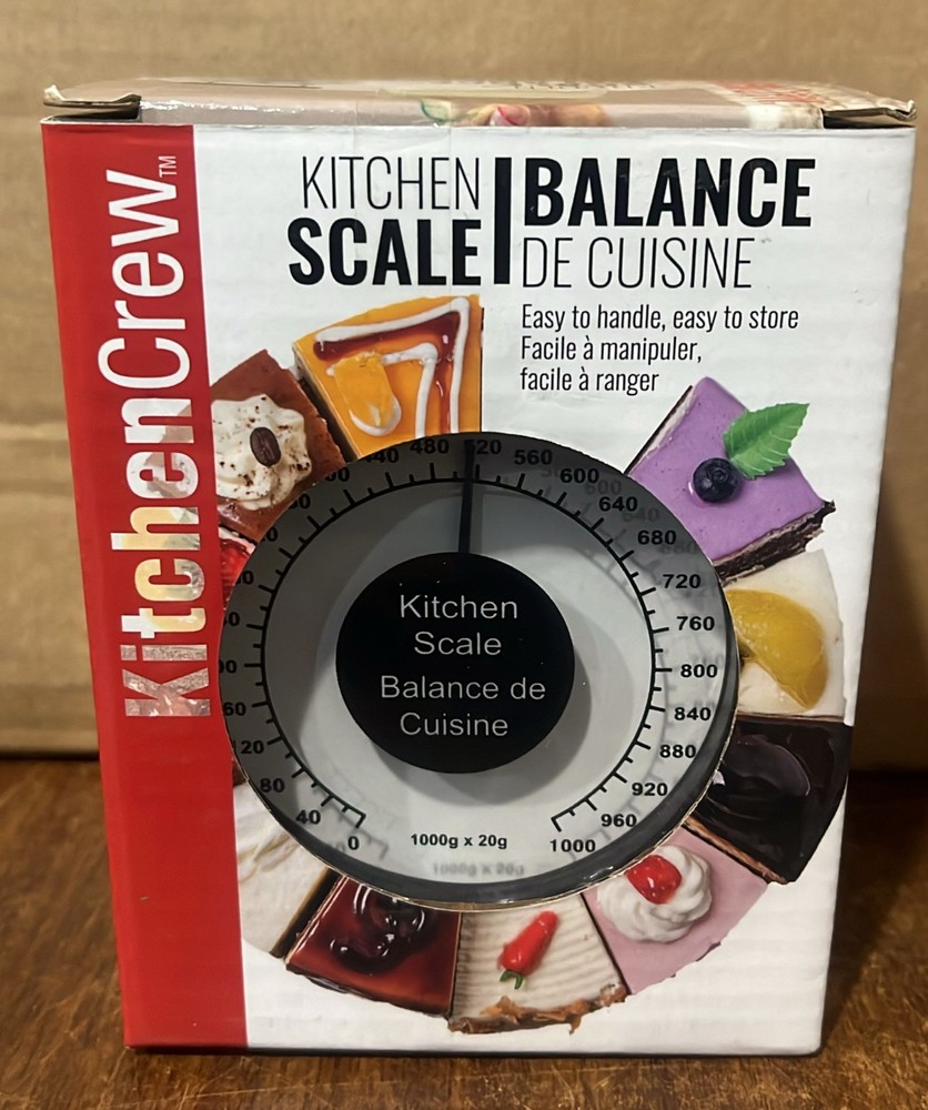 KitchenCrew Kitchen Scale 1Kg Capacity