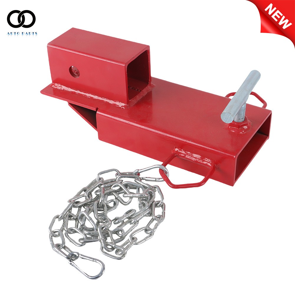 Forklift  2" Hitch Receiver Trailers Towing Adapter Pallet Forks Attachment