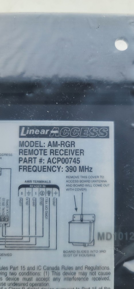 Linear Radio Receiver RGR