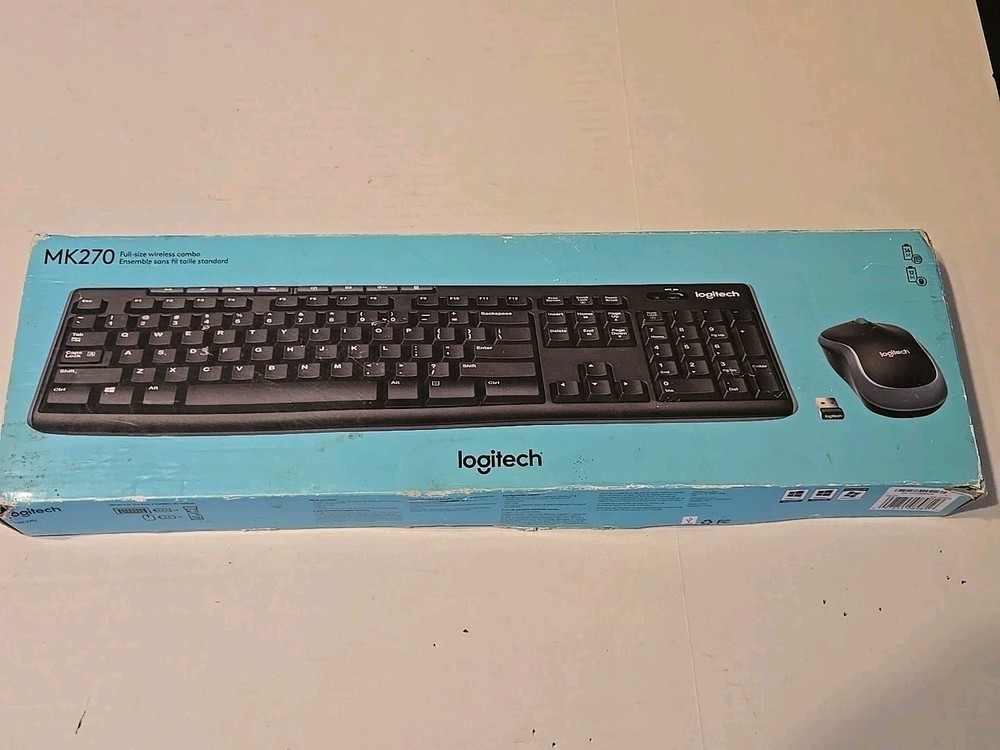 Logitech MK270 Wireless Keyboard and Mouse Combo - 920-008813