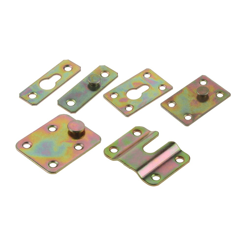 1/2/5 Set Bed Rail Bracket Hinge Connector Securing Paintings Clock Mirror S/M/L
