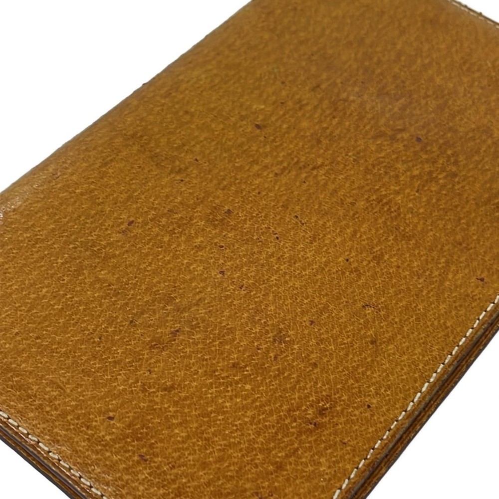 HERMES Vision Brown Leather Square E Agenda