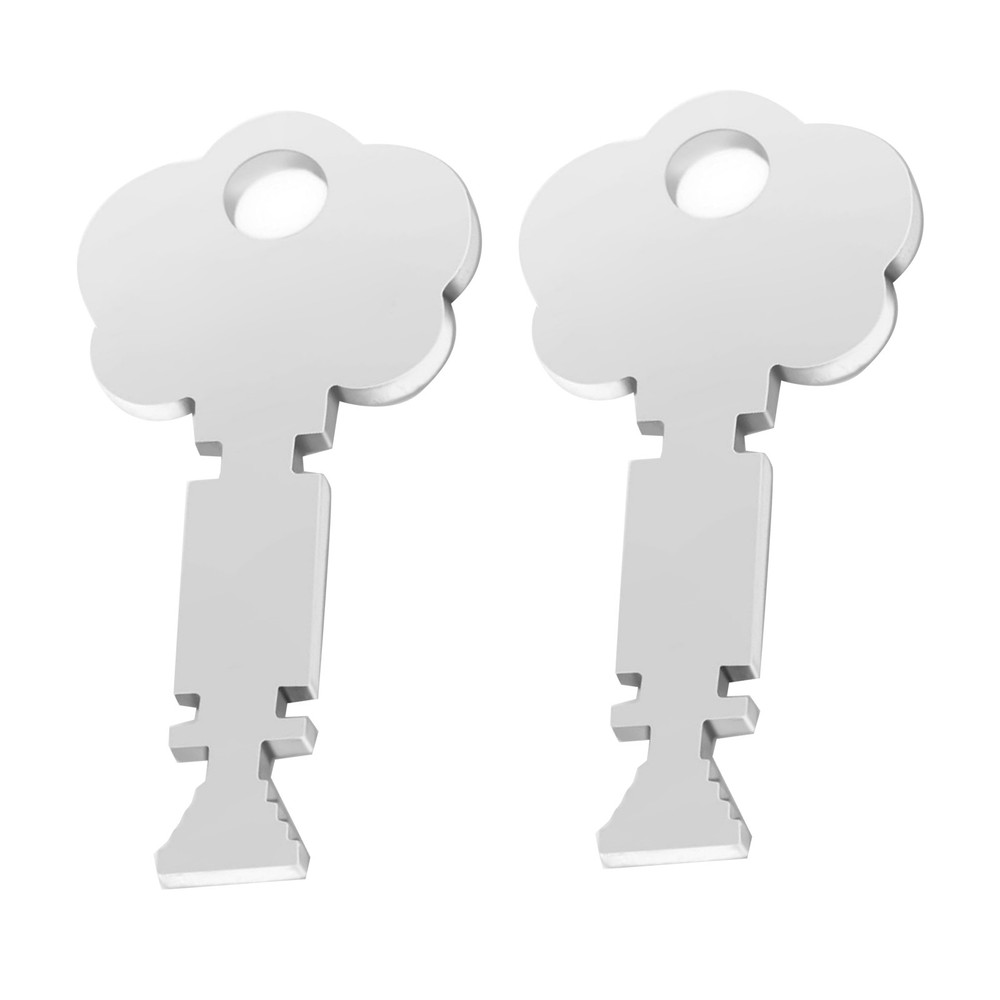 2 Pack Fire Alarm Box Key Replacement For Gamewell And Elevator Fire Master