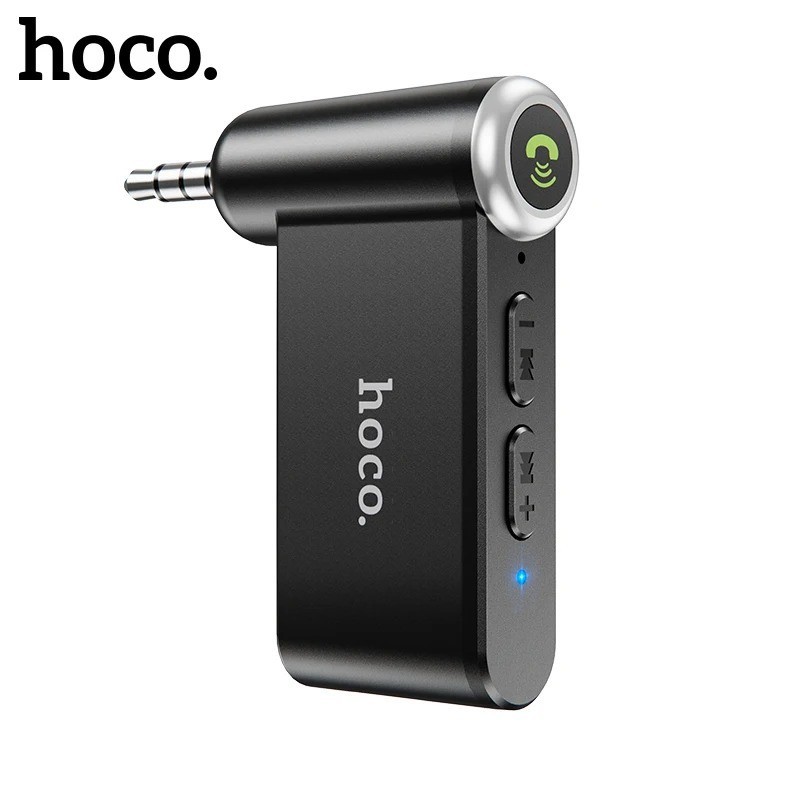 Hoco 3.5mm Jack AUX Car Bluetoother 5.0 Receiver Wireless Mic Handfree Adapter