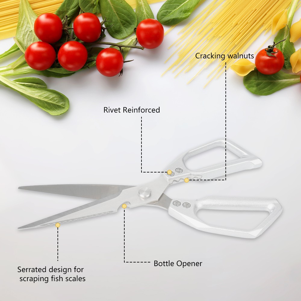 Kitchen Scissors Heavy-Duty Poultry Shears Stainless Stee All-Purpose Scissors