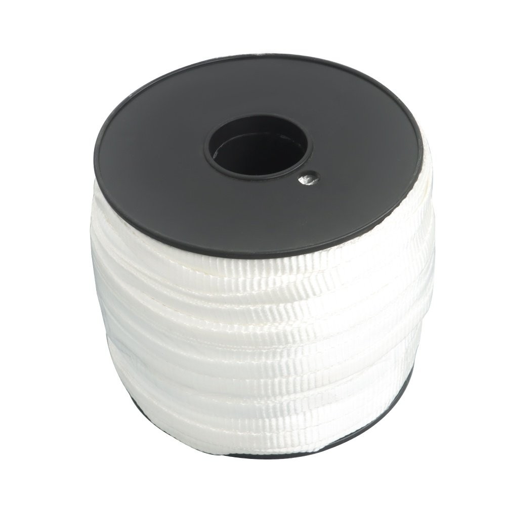 1/2" x 528' Cable Pulling Tape Polyester Pull Tape For Packaging Gardening White