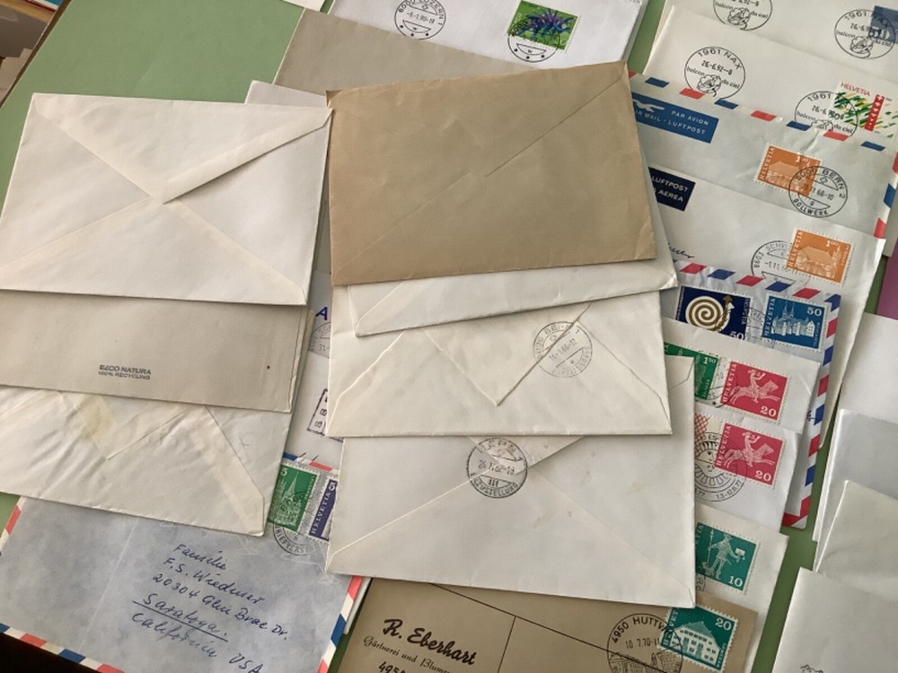 Switzerland postal covers 33 items Ref A2200