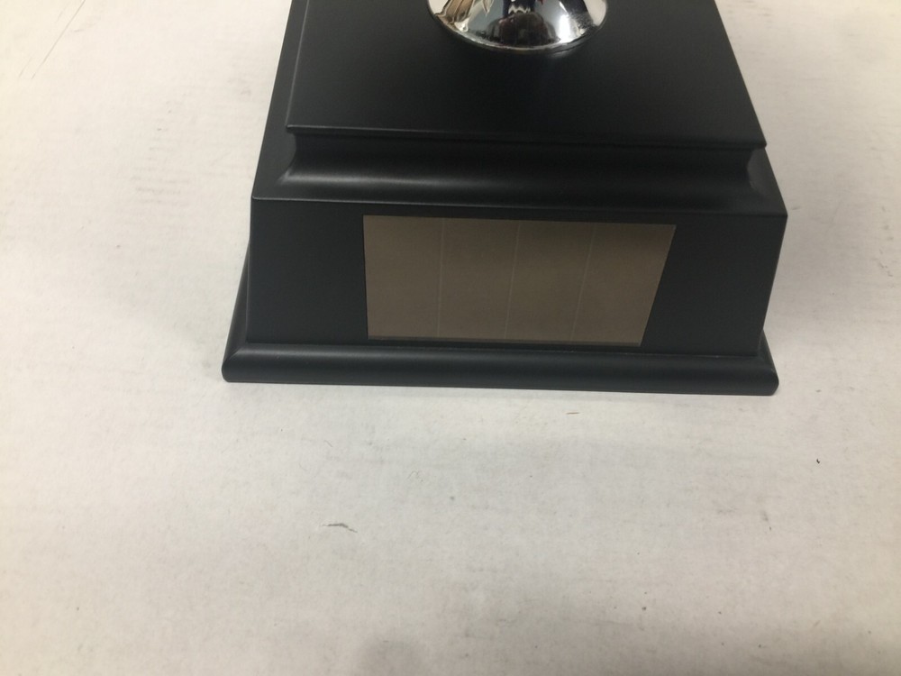 Solar Spinning Globe in Black & Silver Things Remembered