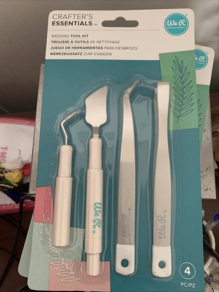 CRAFTERS ESSENTIALS Memory Keepers Weeding Tool Kit-We R  NEW  CRAFTING PROJECTS