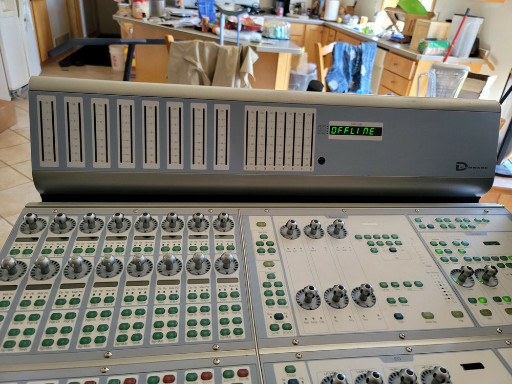 Digidesign D-Command Mixer Console Pro Tools Control Surface with x-mon