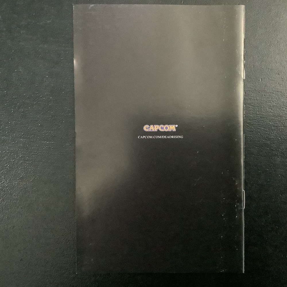Dead Rising 1 Microsoft Xbox 360 Instruction Manual Only
