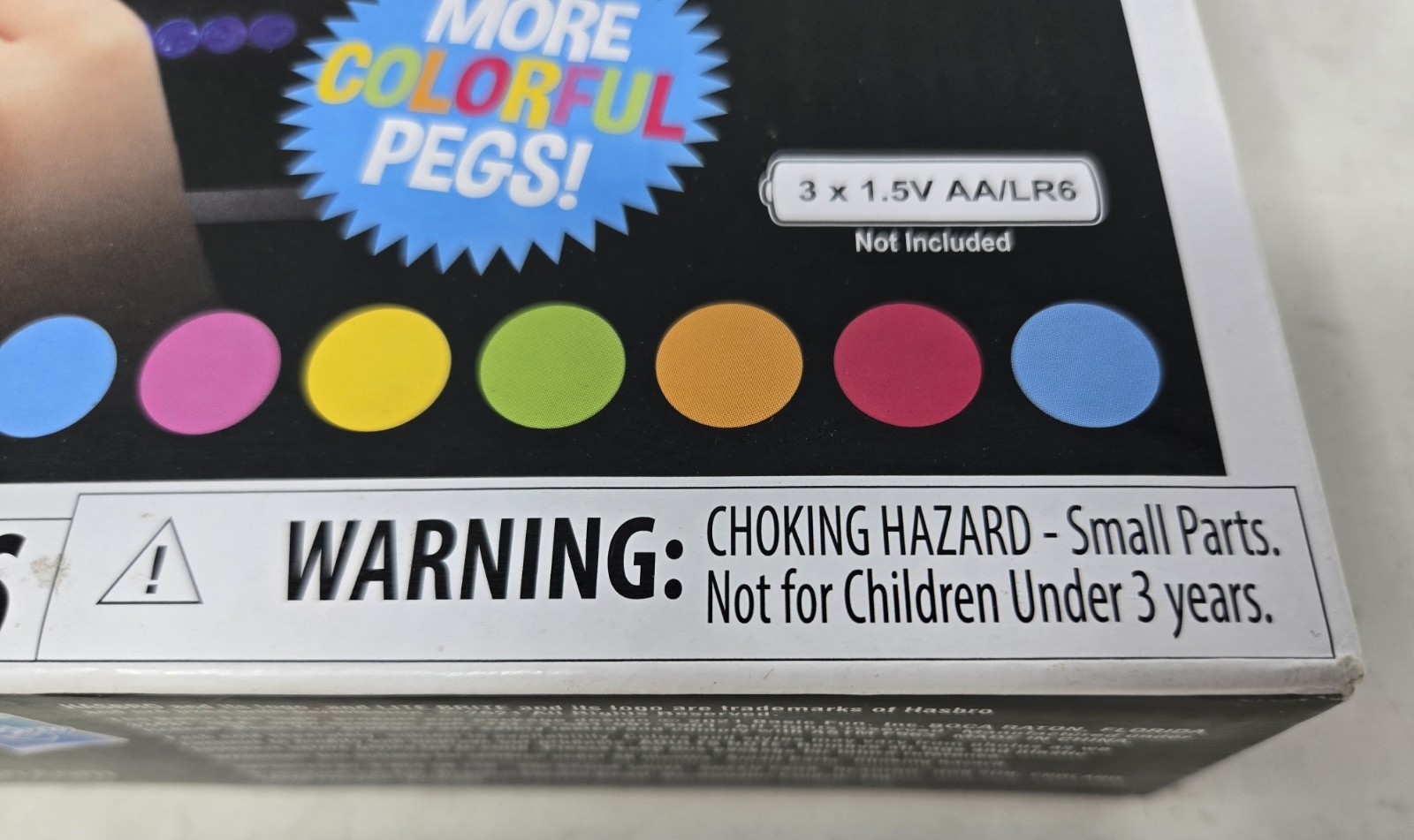 Lite Brite Magic Screen Kids Toy Fun Light Bright Game Set Pegs Works Great