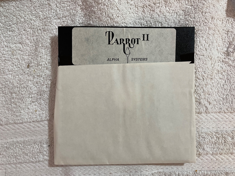 PARROT II - Atari 400/800 Computer Sound Digitizer/Recording Software w/ Sampler