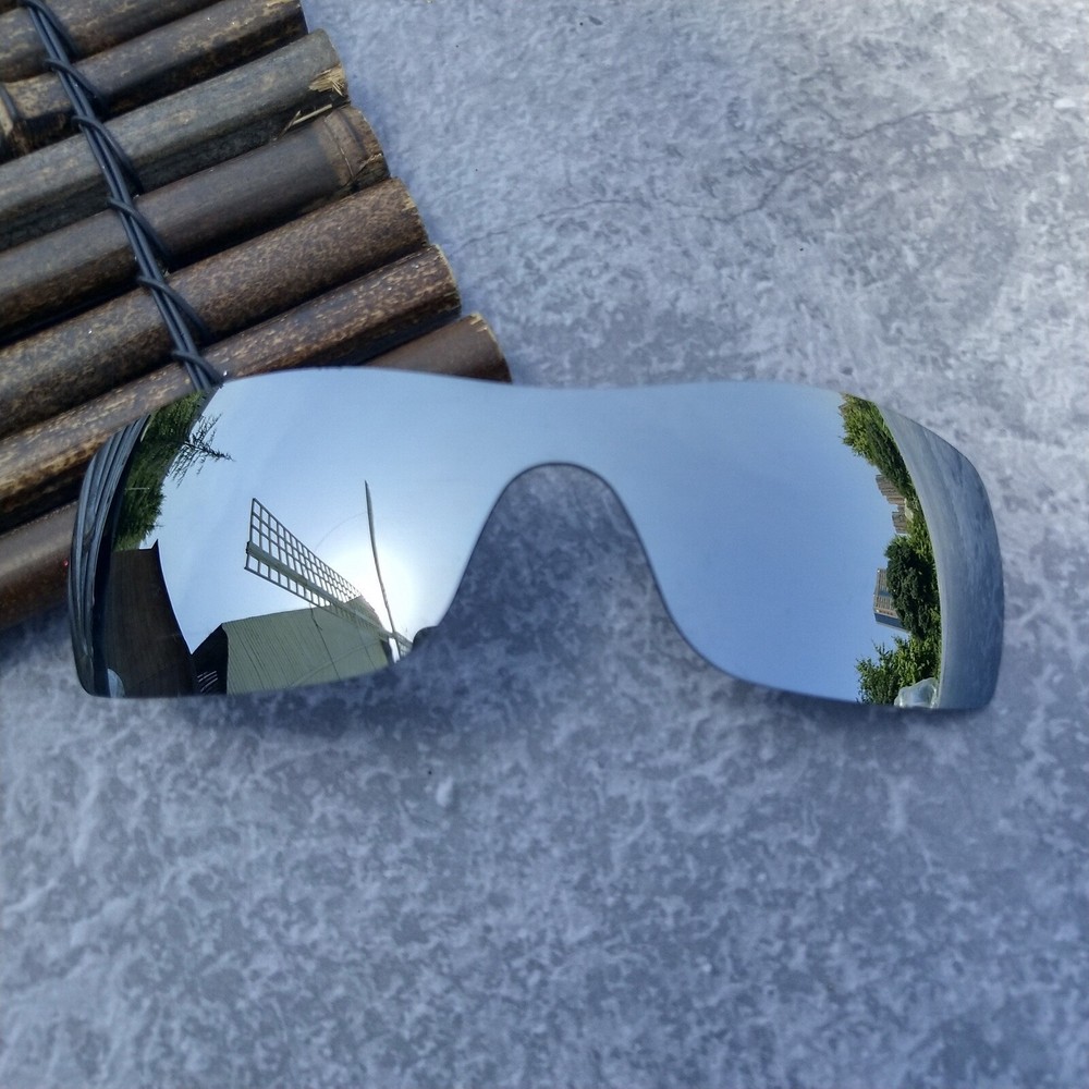 LensOcean Polarized Replacement lenses for-Oakley Batwolf OO9101 - Silver