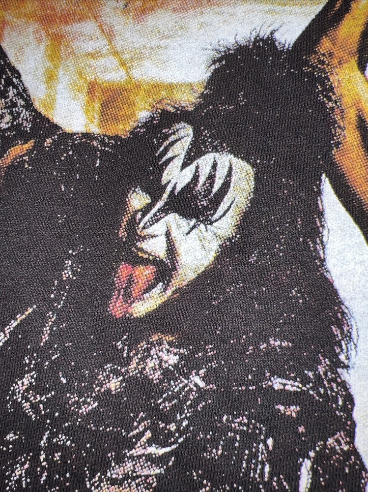 KISS ‘The Final Tour Ever…End Of The Road World Tour’ Concert Shirt XL Black New