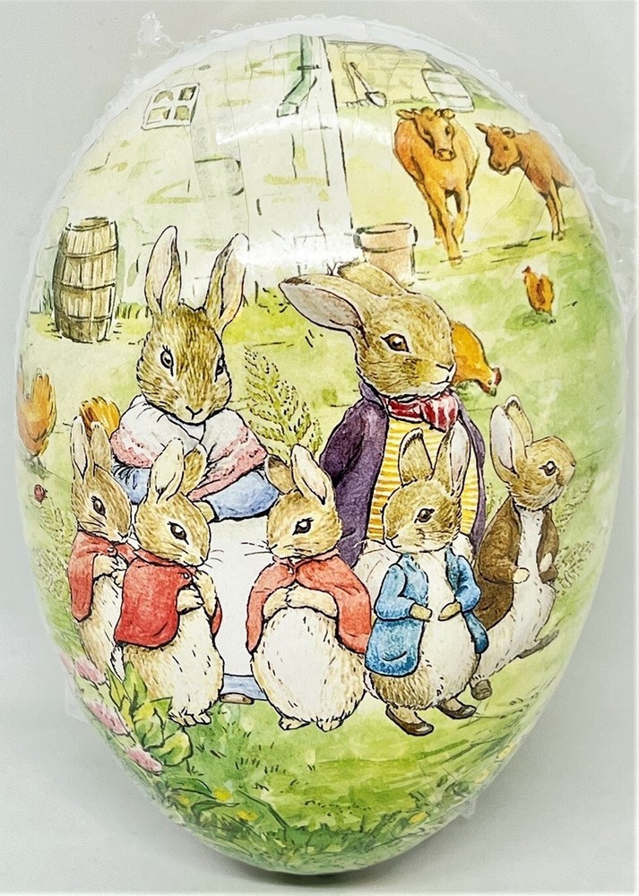 PETER RABBIT (6x4) EASTER EGG-Handmade in Germany-Mint Condition/Factory Sealed!