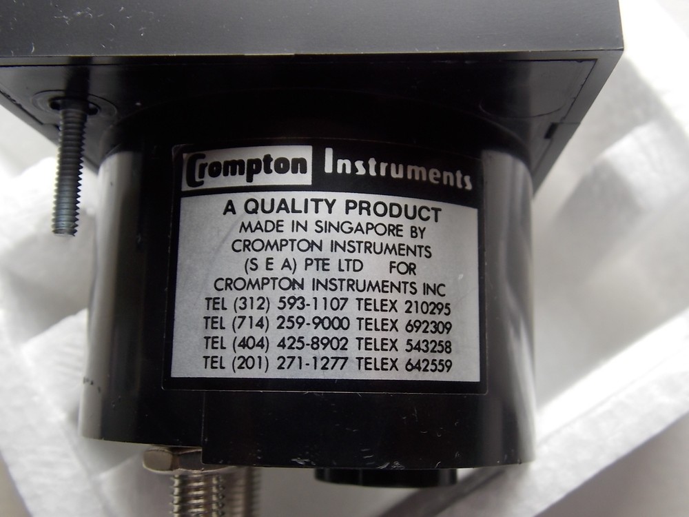 CROMPTON 233-02AA 0-3 AC AMPERES PANEL METER