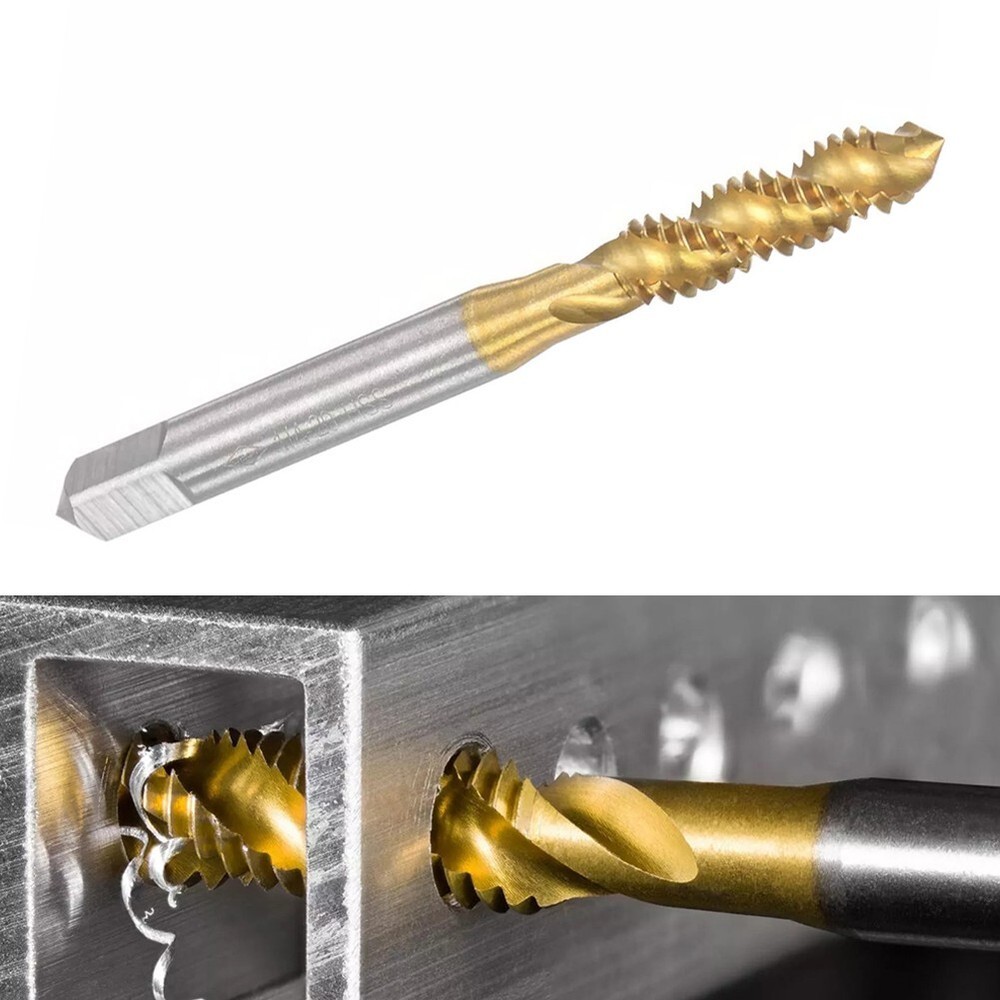 CNC Compatible HSS Spiral Flute Thread Tap UNC Size for Precision Work