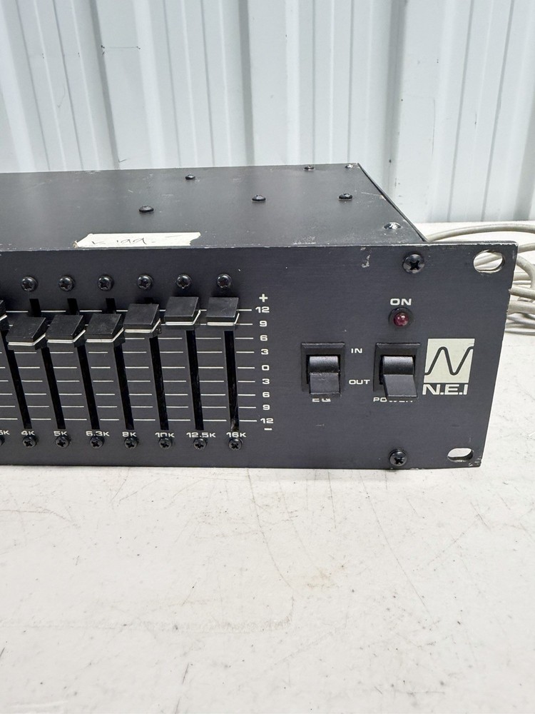 Neptune Electronics 2712 Graphic Equalizer Dual Channel Rack EQ USA