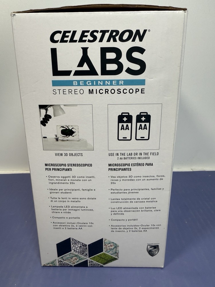 CELESTRON LABS S20A Angled Stereo Microscope