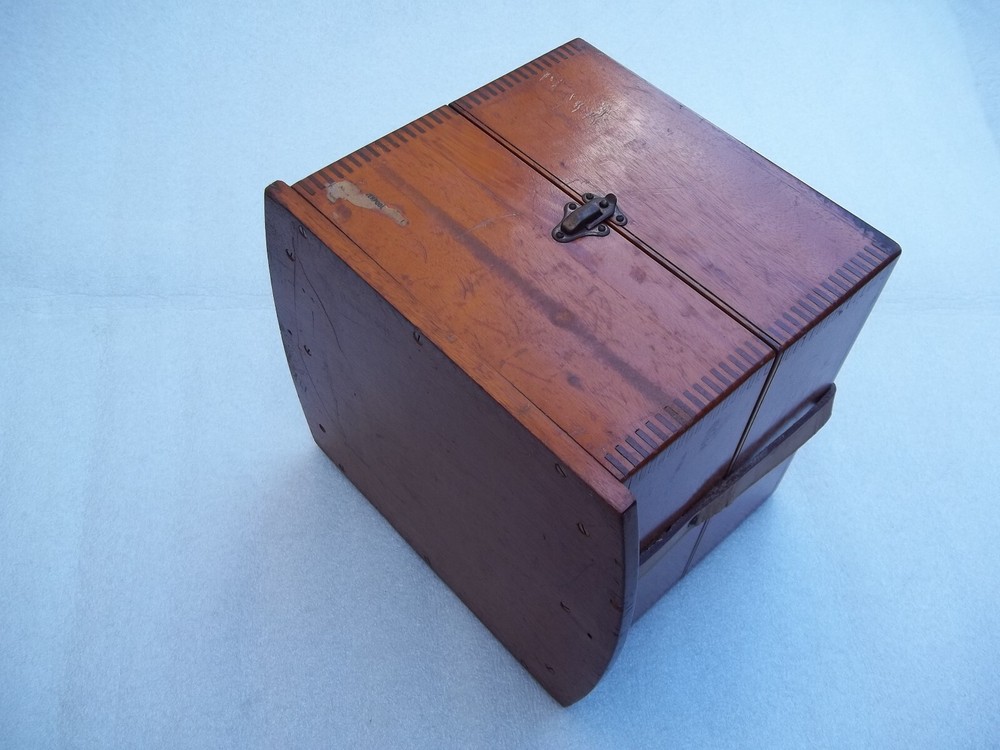 Antique Marine Chronometer Guard Case