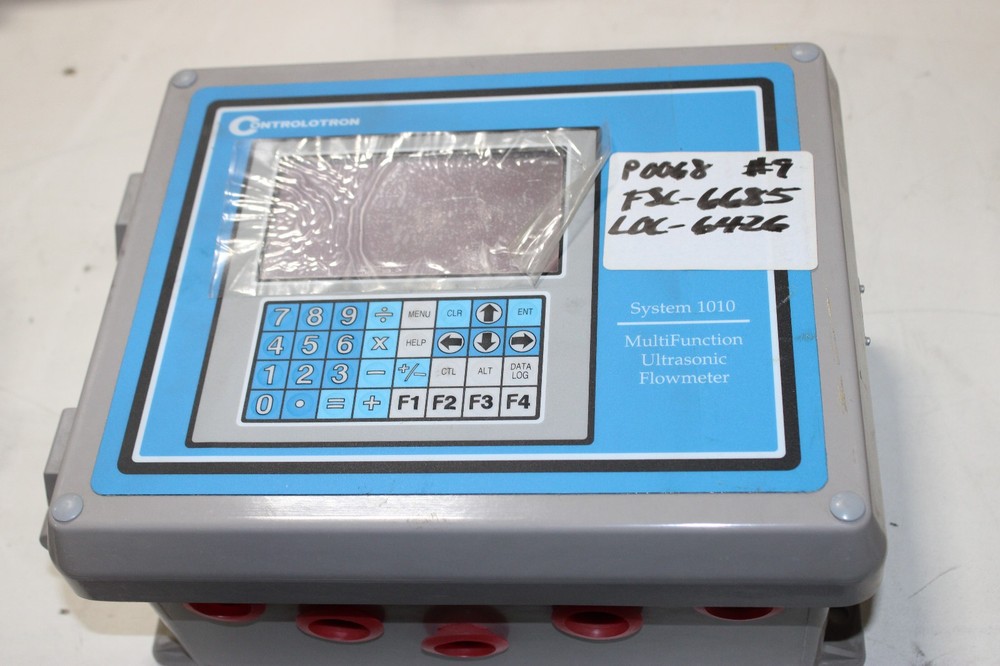 NEW  CONTROLOTRON SYSTEM 1010 MULTI-FUNCTION ULTRASONIC FLOWMETER