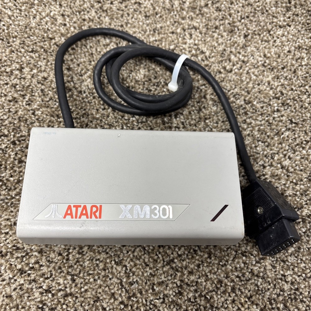 Vintage Atari XM301 Modem Untested