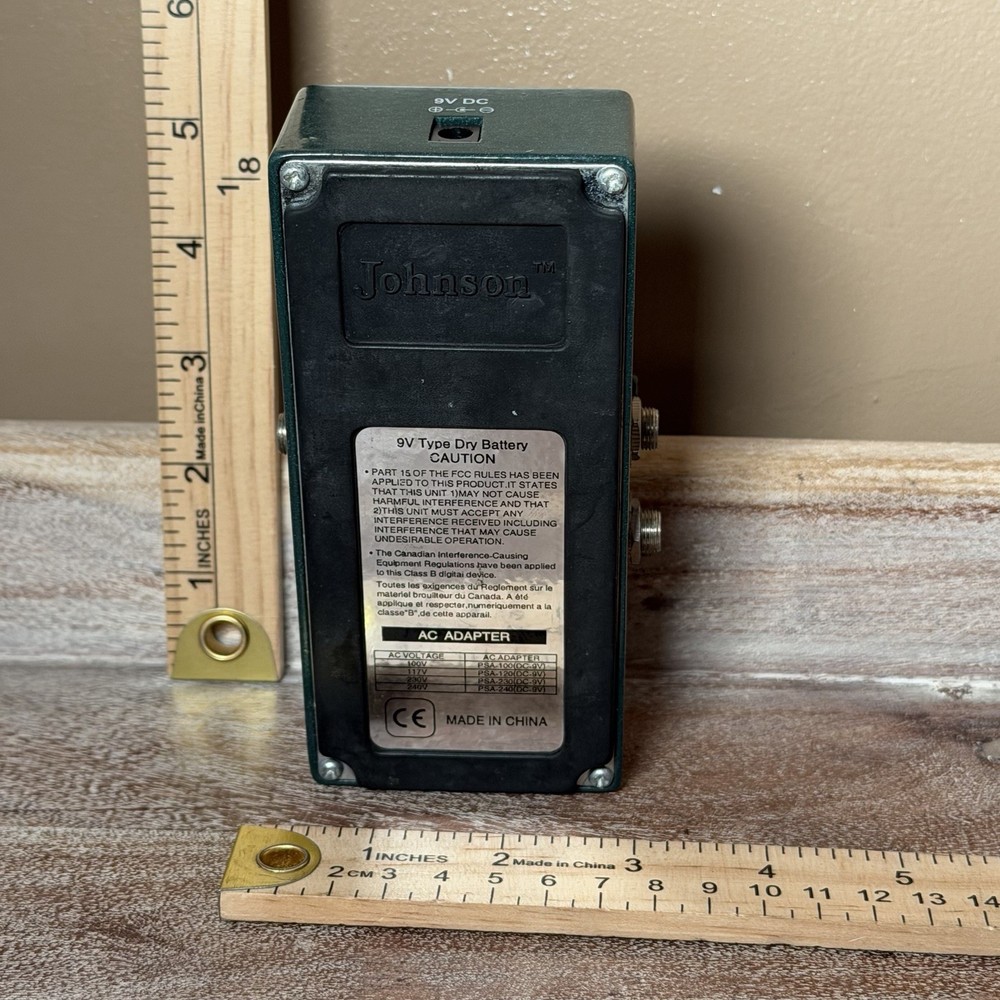 Johnson Sc-2 Stereo Chorus Effect Pedal