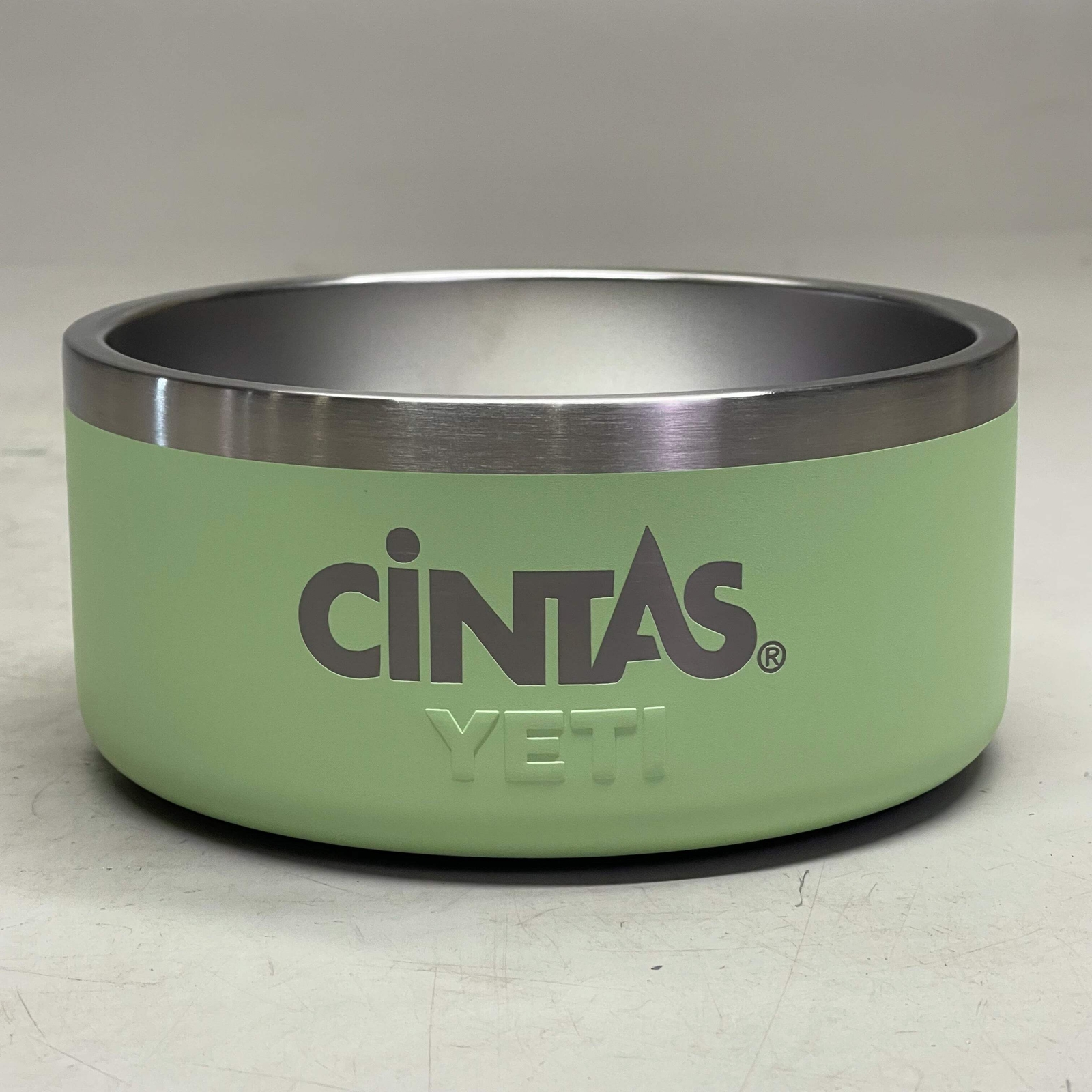 YETI Boomer Dog Bowl *HAS "CINTAS" Branding* 4 Cup (32 oz) Key Lime 4550