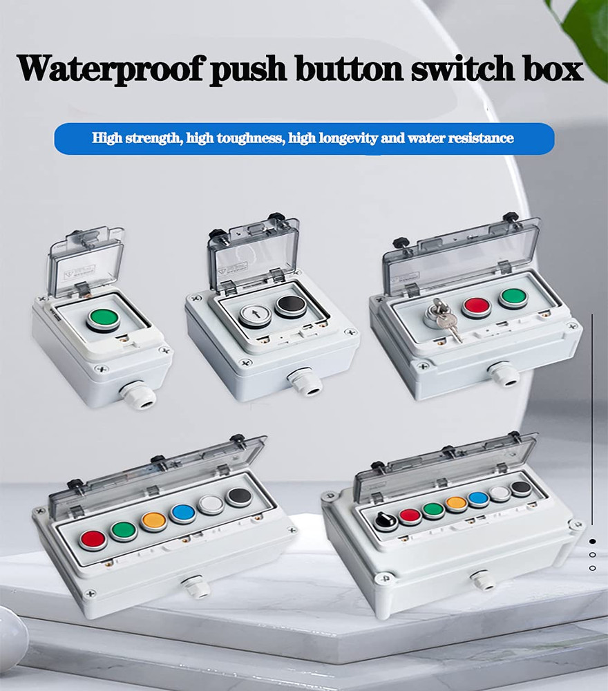 Emergency Stop Button with Box E-Stop Box Emergency Stop Switch with Estop Butto