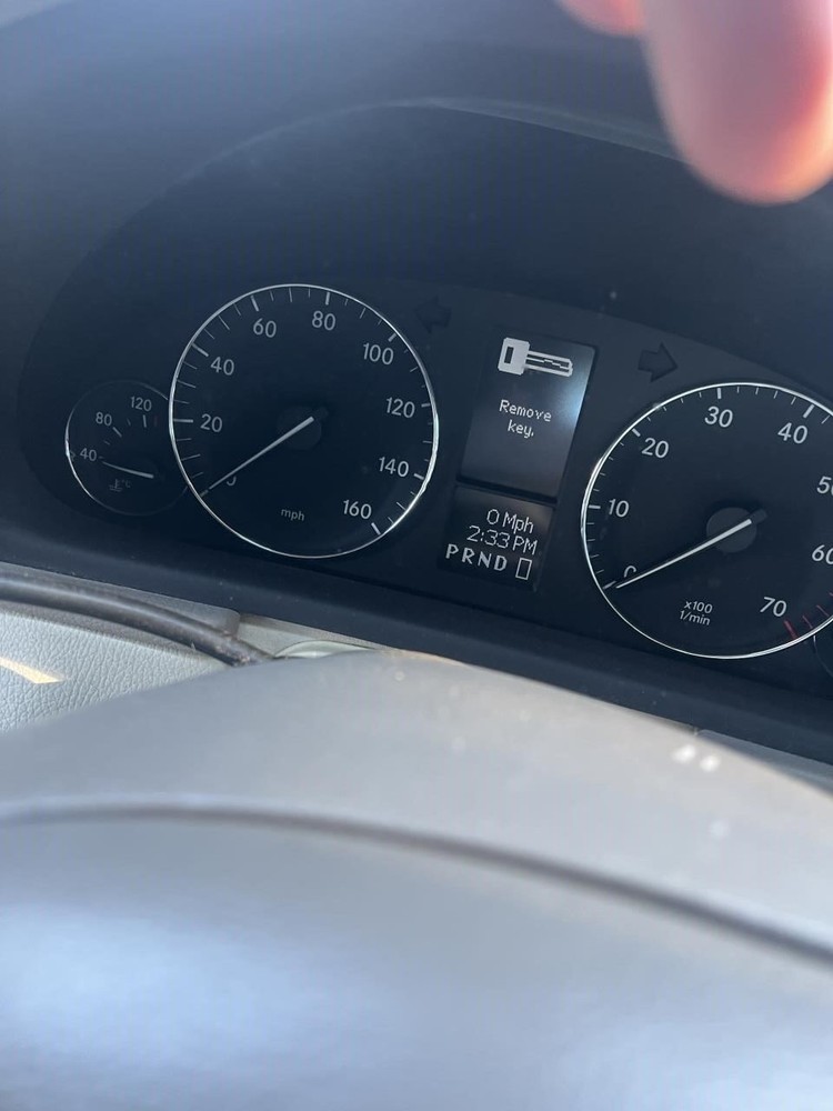 C320 2005 Rear View Mirror OEM